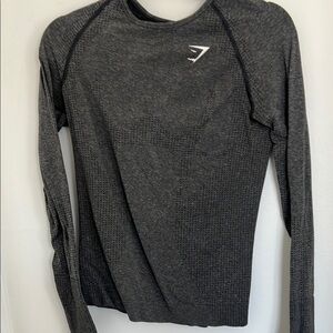 Gymshark Dark Gray Long Sleeve Tee